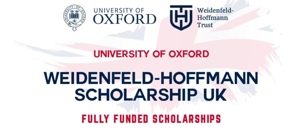 Weidenfeld Hoffmann Scholarships 2024 in the UK (Fully Funded)