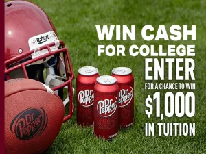 Dr Pepper Arkansas College Tuition Giveaway