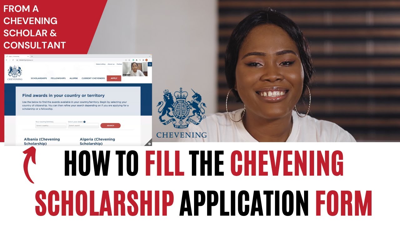 Application Process for Chevening Scholarship 2024